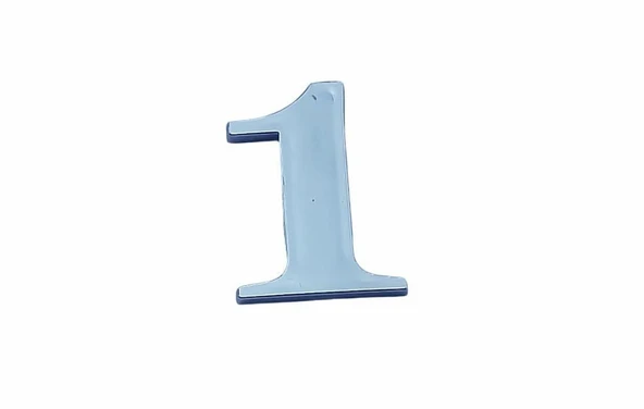 Cemax Villa Boy 1 Rakamı 8,5 cm Yapışkanlı - 8