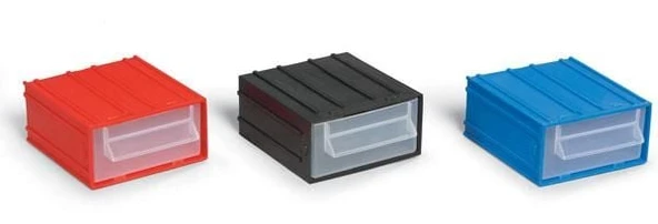 Portbag PÇ011 Çekmece Mavi-Kırmızı - 9