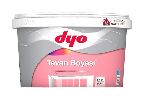 Dyo Tavan Boyası 3,5 Kg Beyaz - 4