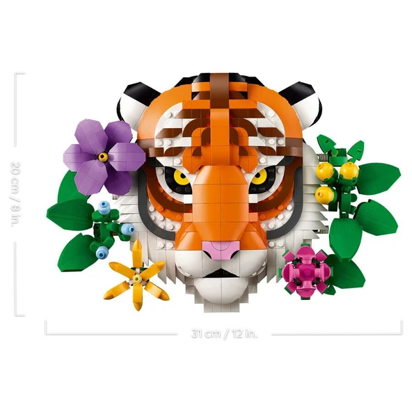 LEGO Art 31217 Tiger - Resim 4