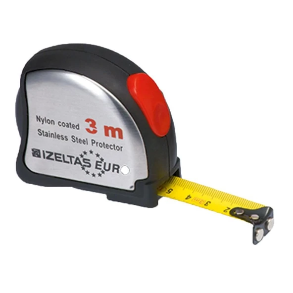İzeltaş Krom Şerit Metre 3 Metre - 8