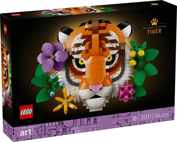 LEGO Art 31217 Tiger ürün görseli 1