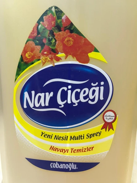 ÇOBANOĞLU ODA PARFÜMÜ NAR ÇİÇEĞİ 5 LT