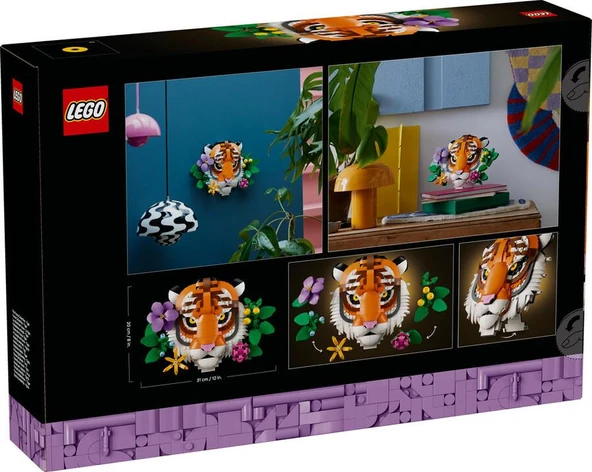 LEGO Art 31217 Tiger - Resim 2