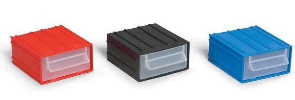 Portbag PÇ011 Çekmece Mavi-Kırmızı - 5