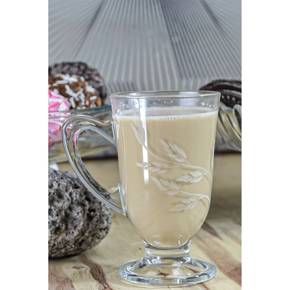 Decocia Latte Bardağı 200cc Sürgün Desenli - 2