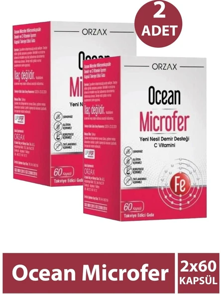 Ocean Microfer 60 Kapsül 2 ADET