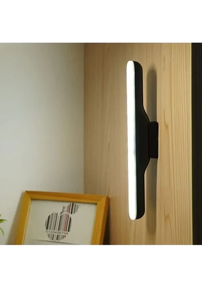 CATA CT-5249 6W Martı Siyah LED Aplik Şarjlı Dimmerli Dokunmatik 3 Işık Mod Lamba Kablosuz Mıknatıslı Mutfak Dolap İçleri - 5