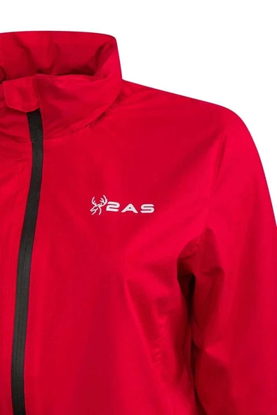 2AS Trial Kadın Yağmurluk Kırmızı - 4