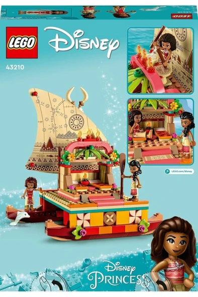 LEGO ® | Disney Moana’nın Yol Bulma Teknesi 43210 - Yaratıcı Oyuncak Yapım Seti (321 Parça) - 9