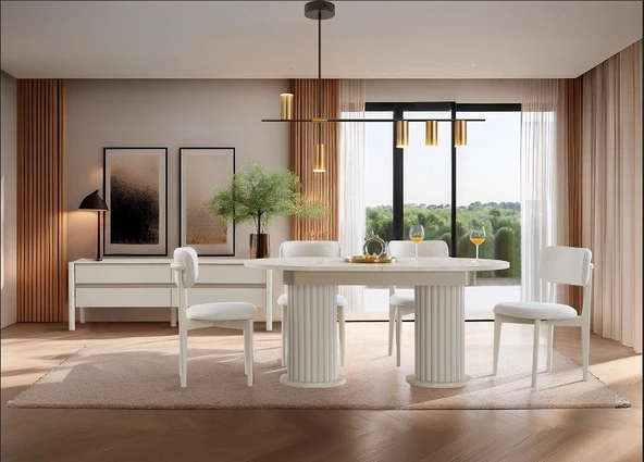 HİSAR YEMEK ODASI TAKIMI ürün görseli 1