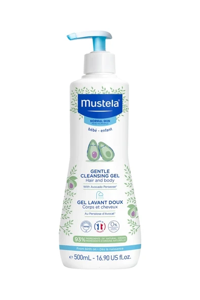 Mustela Organik Avokado İçeren Yenidoğan Bebek Şampuanı 500 ml - 2