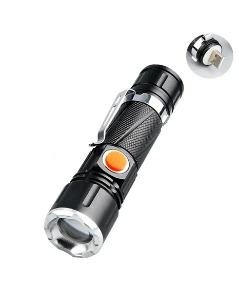 P50 Led Şarjlı Mıknatıslı Usb El Feneri Watton Wt-622