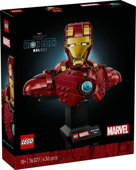 LEGO Super Heroes 76327 Iron Man MK4 Bust ürün görseli