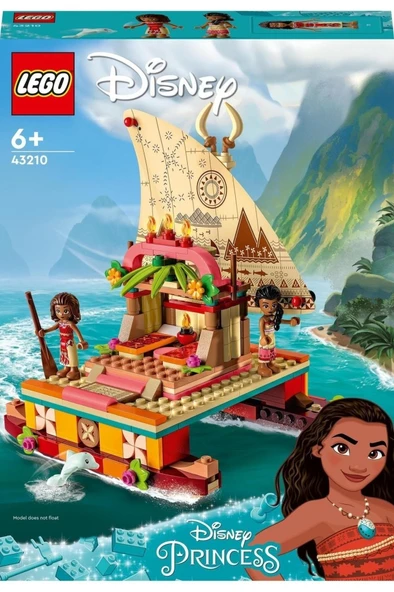 LEGO ® | Disney Moana’nın Yol Bulma Teknesi 43210 - Yaratıcı Oyuncak Yapım Seti (321 Parça) - 2