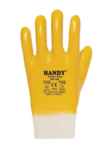 Avmdepo  Handy Power Plus HN-08 Tam Nitril Eldiven No: 10 -1 ADET - 3