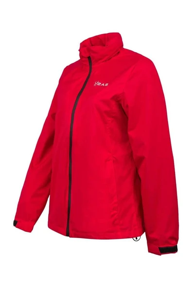 2AS Trial Kadın Yağmurluk Kırmızı - 3