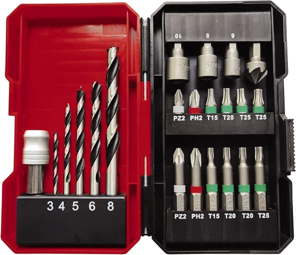 Einhell TE-CD 18/45 3X Lİ-i +22 (1x2,0 Ah) Akülü Vidalama Set - 6