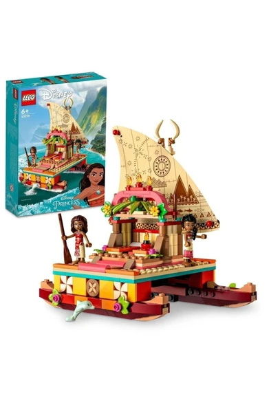 LEGO ® | Disney Moana’nın Yol Bulma Teknesi 43210 - Yaratıcı Oyuncak Yapım Seti (321 Parça) - 3