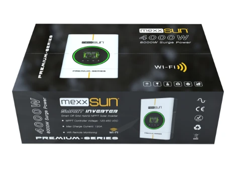 Mexxsun Premium 24V 4kW Tam Sinüs Akıllı İnverter (Wi-Fi/ Dual Output) - 5