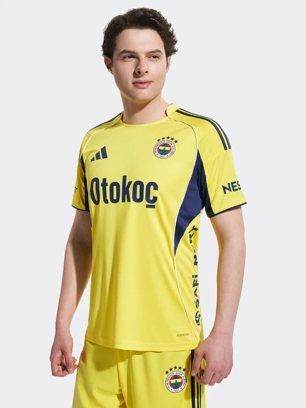 Fenerbahçe S.K. Çubuklu Forma 25/26 Erkek İç Saha Forması - Resim 3