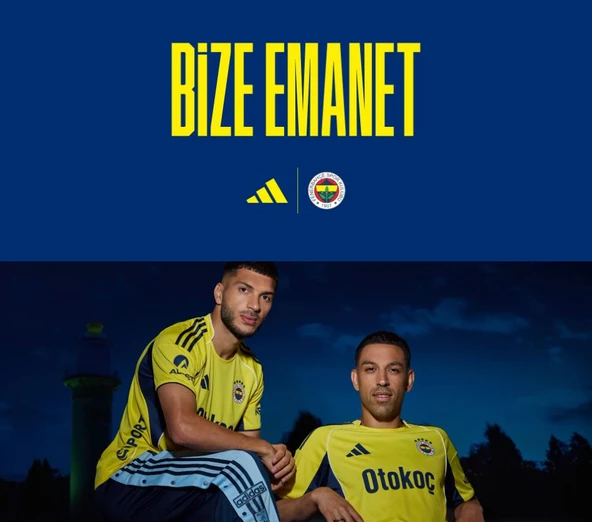 Fenerbahçe S.K. Çubuklu Forma 25/26 Erkek İç Saha Forması - 5