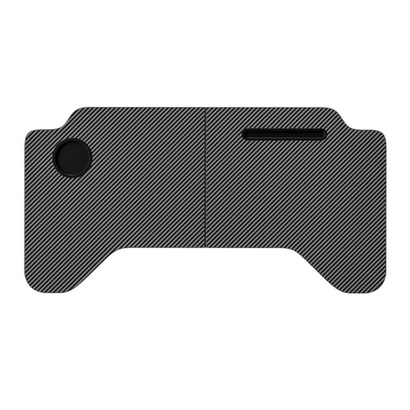 Polham Tesla Model 3 ve Model Y İle Uyumlu Araç İçi Çalışma Masası, Bardaklı, Telefon Standlı Tepsi - 6