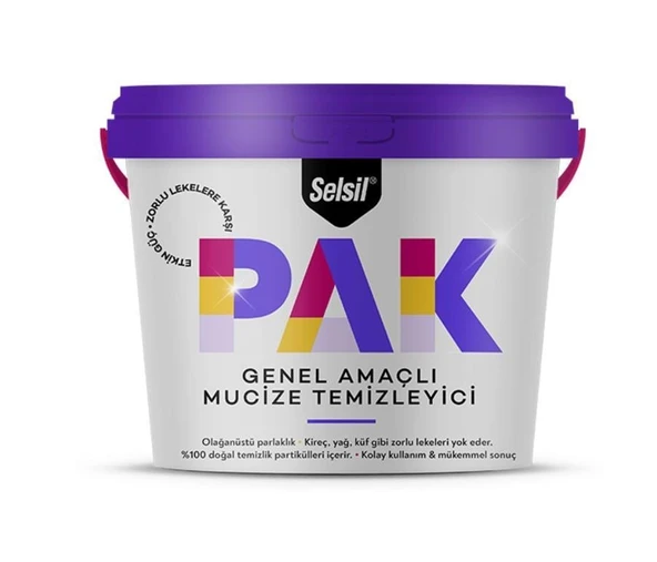 Selsil PAK Genel Amaçlı Mucize Temizleyici 500 gr - 8