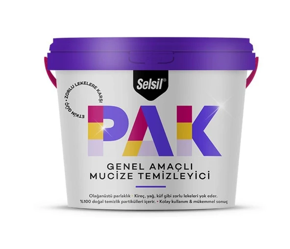 Selsil PAK Genel Amaçlı Mucize Temizleyici 500 gr - 2
