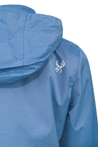 2AS Trial Kadın Yağmurluk Mavi - 5