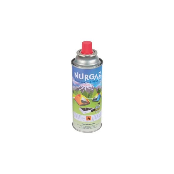 Nurgaz NG 207 Valfli Basınçlı Kartuş 220 gr - 5