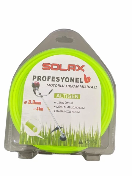 Avmdepo  Solax Altıgen Tırpan Misinası 3,3 mm 41 Metre - 3