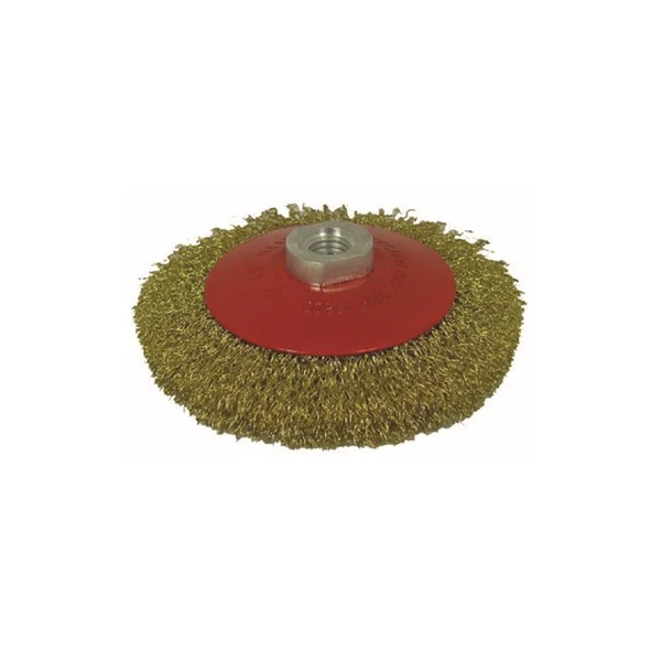 Partner 03033 M14 Vidalı  Sarı Telli Fırça 125 mm - 3