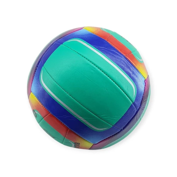 Voleybol Topu Desenli 280 gr - VB-810-YEŞİL