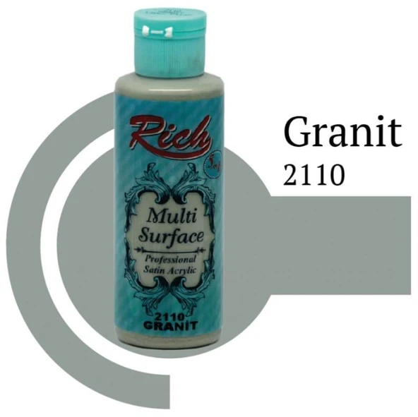 Rich Multi Surface 2110 Granit Akrilik Boya 120 cc - 3