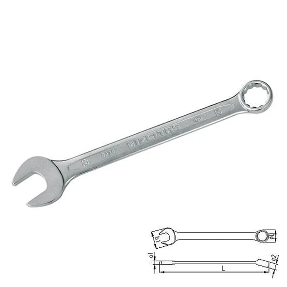 İzeltaş 0320 Kombine Anahtar 11 mm Kısa Boy - 3