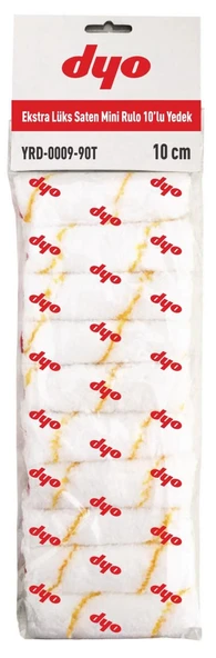Dyo Extra Lüks Saten Mini Rulo 10 cm (10'lu Yedek) - 3