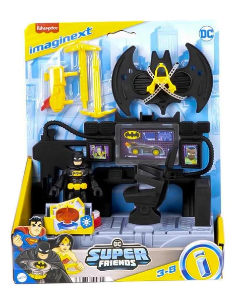 Fisher Price Imaginext DC Super Friends Batman Komuta Merkezi JFD93 ürün görseli