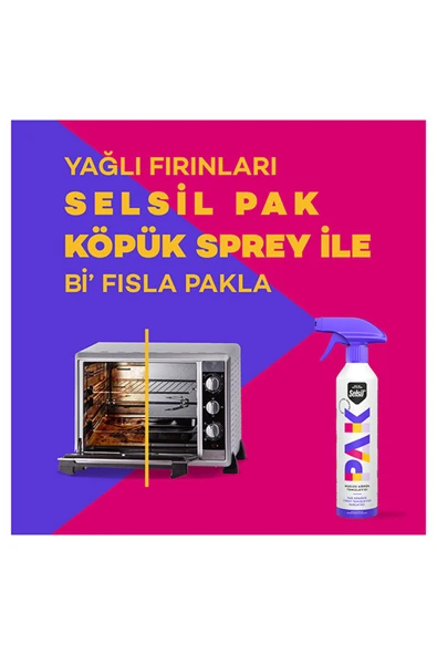 Selsil Pak Mucize Köpük Temizleyici 500 ml - Resim 2