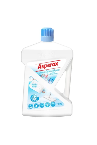 ASPEROX Temizliğin Kokusu Beyaz Sabun Yüzey Temizleyici 2.5 Lt ürün görseli