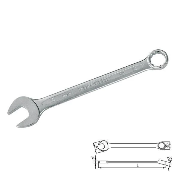 İzeltaş 0320 Kombine Anahtar 9 mm Kısa Boy - 6