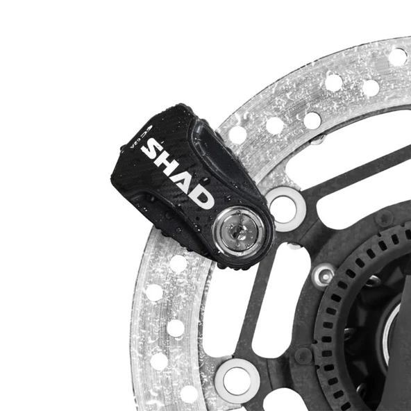SHAD ALARMLI DİSK KİLİDİ SC62A Siyah 10mm C0S6200A - 7