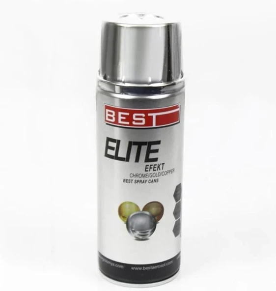 Best Elite Krom Efekt Sprey Boya 400 ml - 9