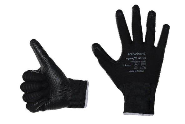 Avmdepo  Activehand Nt-101 Süperfit İş Eldiveni 10 Numara -1 ADET - 6
