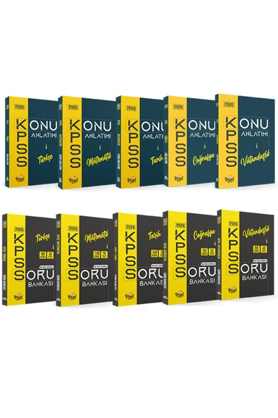 2026 Kpss Lisans Mega Ful Set (Konu Anlatımı + Soru Bankası)