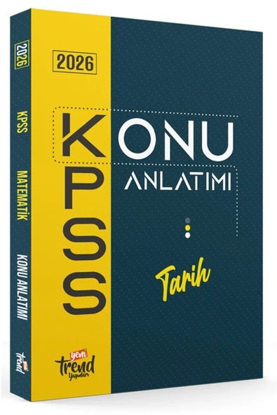 2026 Kpss Lise & Önlisans: Tarih Konu Anlatım
