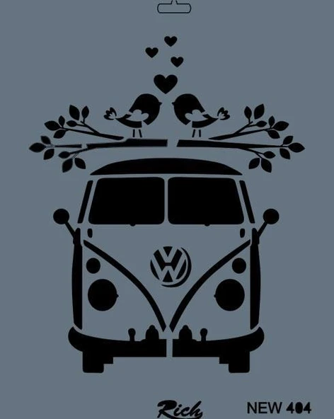 Rich New Seri N-404 Stencil 35x25 cm - 5