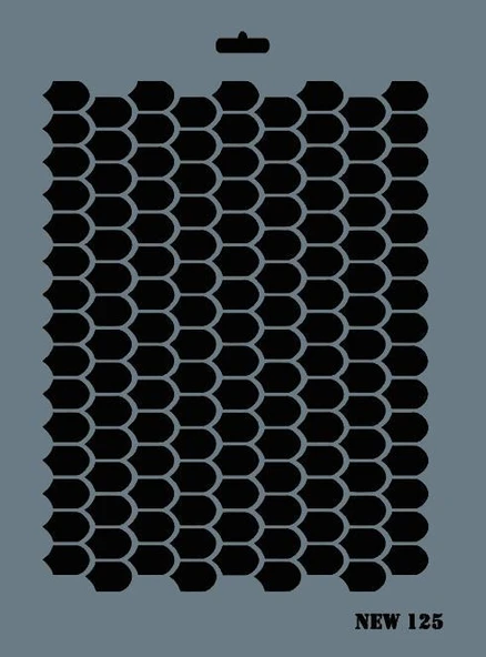 Rich New Seri N-125 Stencil 35x25 cm ürün görseli