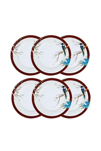 Lucky Art Alysia 6 lı Servis Tabağı 28 Cm - 1