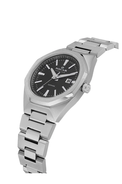 SAFİR CAM SPOR GÜMÜŞ KADIN KOL SAATİ NC08-39430494-ABM - Resim 2